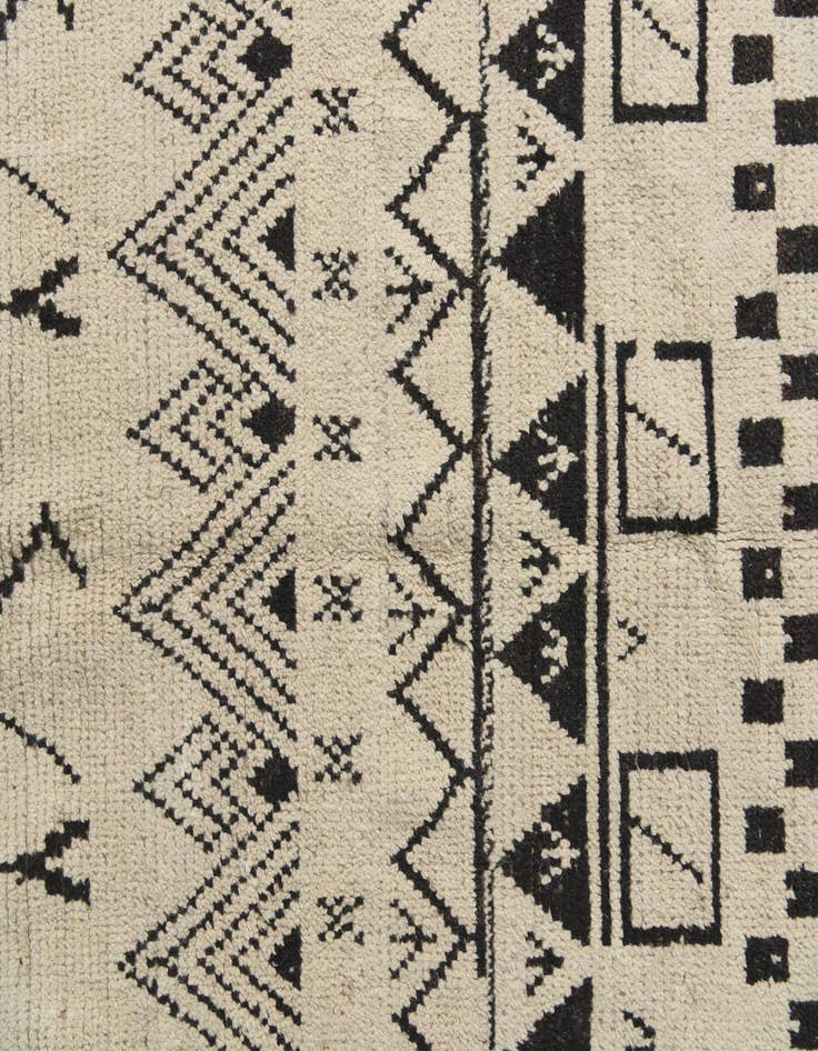 Detail image of 10' 3 x 14' 5  Hand Knotted Moroccan Wool Rug