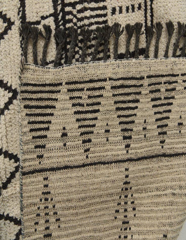 Detail image of 10' 3 x 14' 5  Hand Knotted Moroccan Wool Rug
