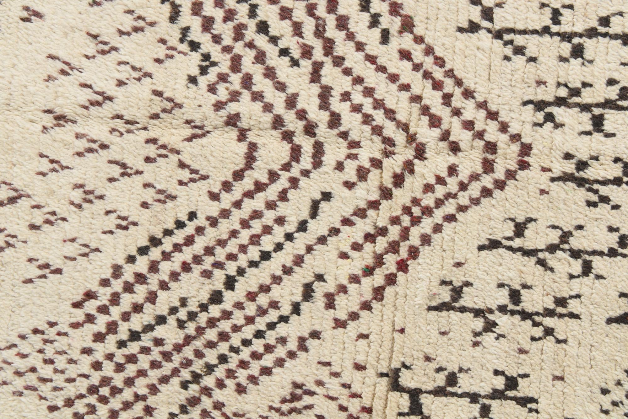 180cm x 280cm anudado a mano marroquí Alfombra Lana