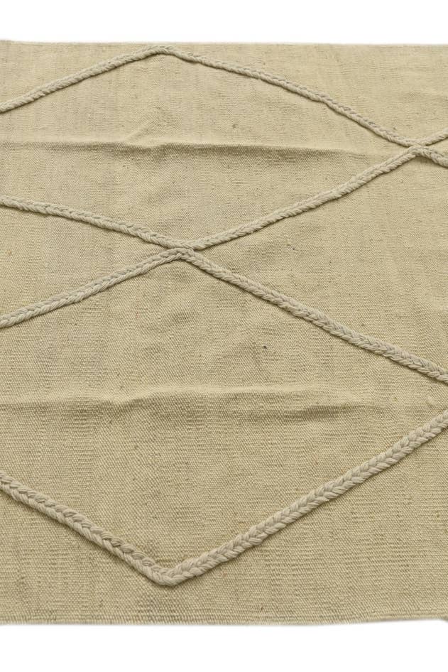 Detail image of 3' 3 x 5' Hand Knotted Moroccan Wool Rug