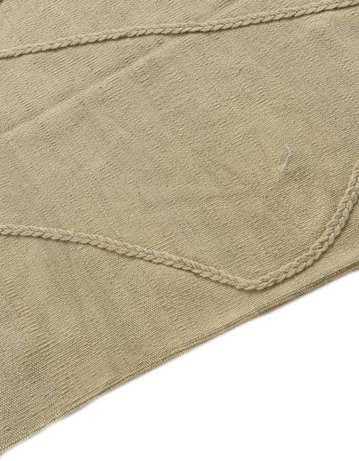 Detail image of 4' 2 x 6' 1  Hand Knotted Moroccan Wool Rug