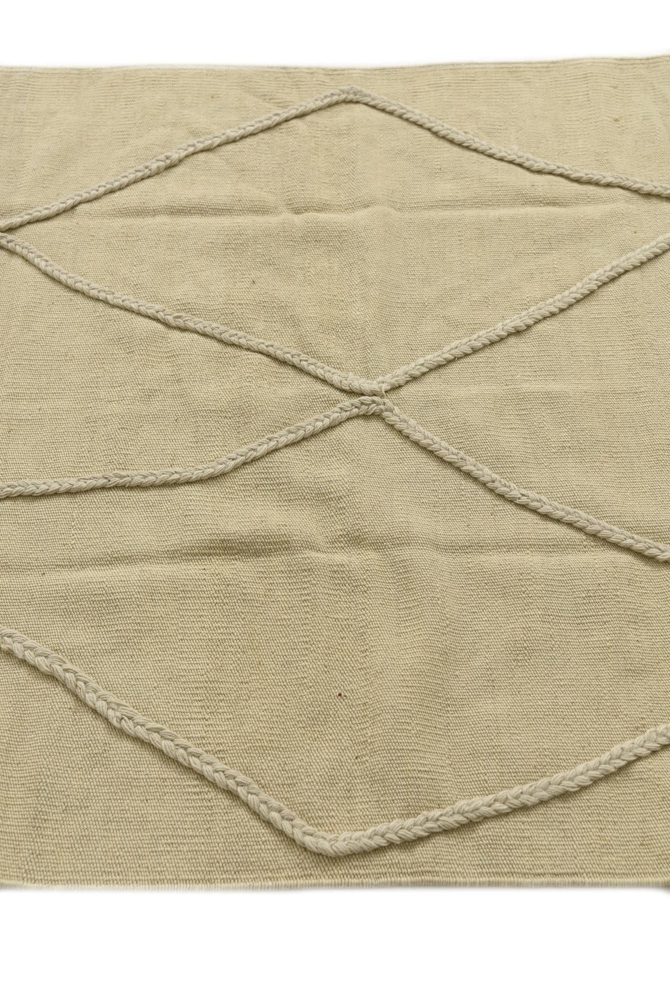 3' 3 x 5' 1 Hand Knotted Moroccan Wool Rug