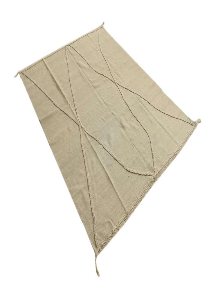 5' 2 x 6' 6 Hand Knotted Moroccan Wool Rug