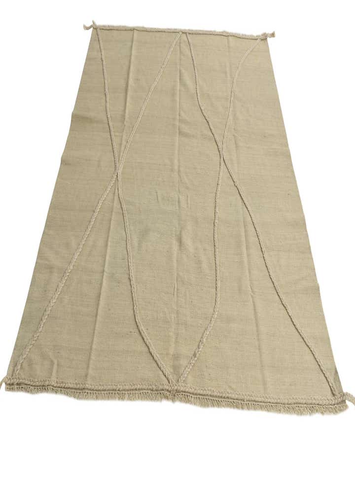 5' 2 x 6' 6 Hand Knotted Moroccan Wool Rug