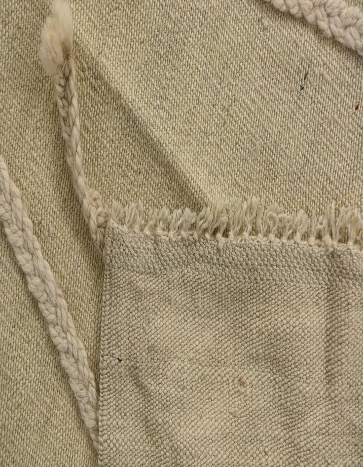 Detail image of 5' 2 x 6' 6  Hand Knotted Moroccan Wool Rug