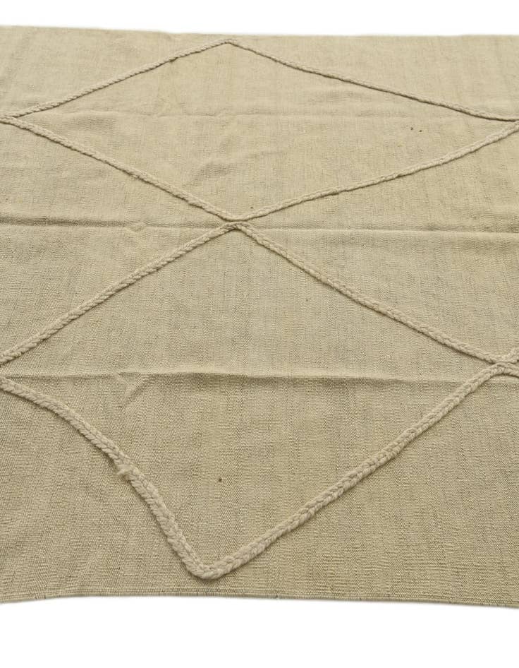 Detail image of 5' x 6' 4  Hand Knotted Moroccan Wool Rug