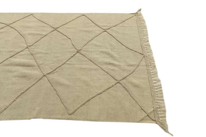 4' 1 x 6' 1 Hand Knotted Moroccan Wool Rug