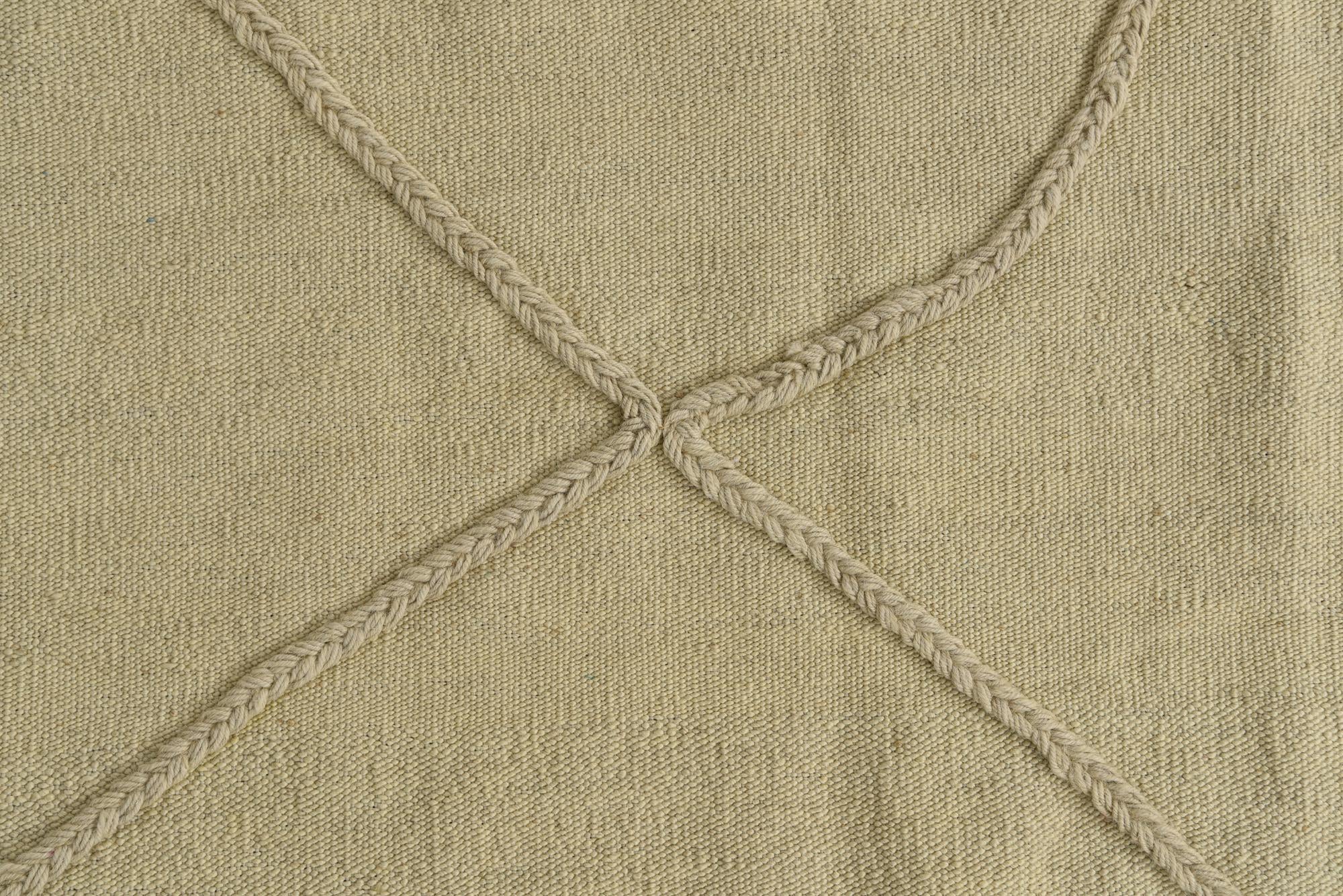 4' 1 x 6' 1 Hand Knotted Moroccan Wool Rug