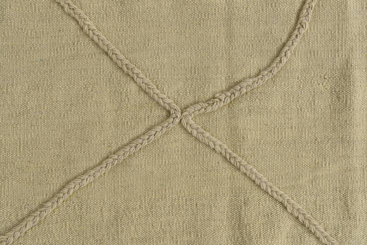Detail image of 4' 1 x 6' 1 Hand Knotted Moroccan Wool Rug