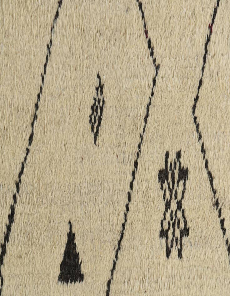 Detail image of 10' x 14' 8  Hand Knotted Moroccan Wool Rug
