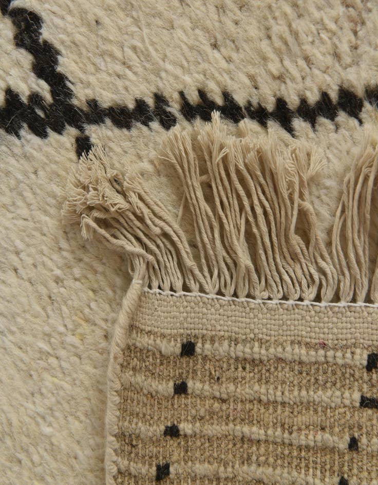 Detail image of 10' x 14' 8  Hand Knotted Moroccan Wool Rug