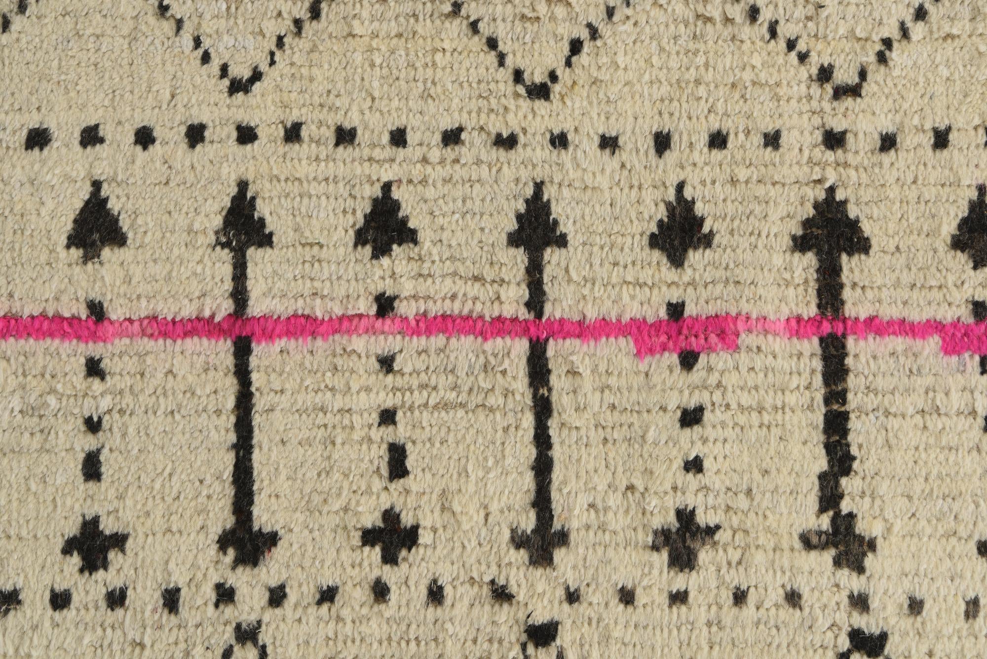 9' 10 x 15' Hand Knotted Moroccan Wool Rug