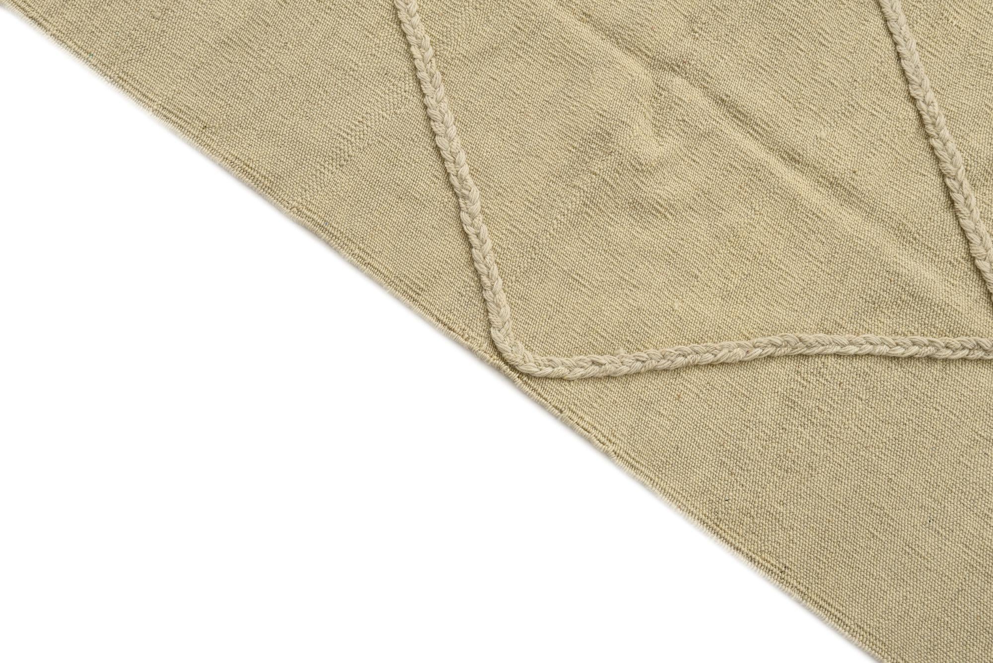 3' 6 x 5' 1 Hand Knotted Moroccan Wool Rug