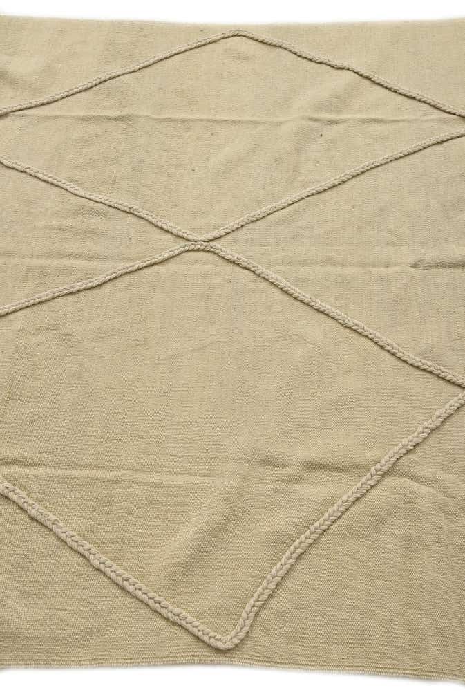 4' 8 x 6' 10 Hand Knotted Moroccan Wool Rug