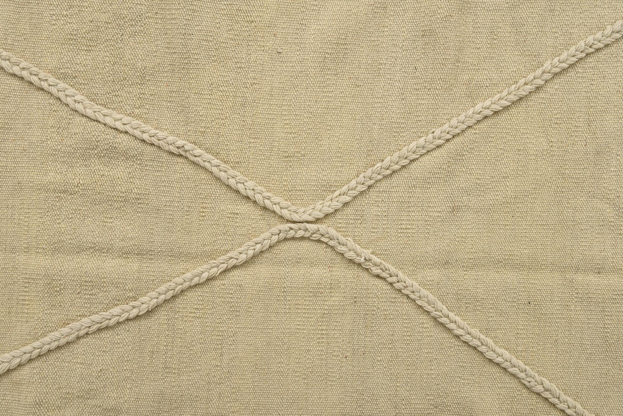 4' 8 x 6' 10 Hand Knotted Moroccan Wool Rug