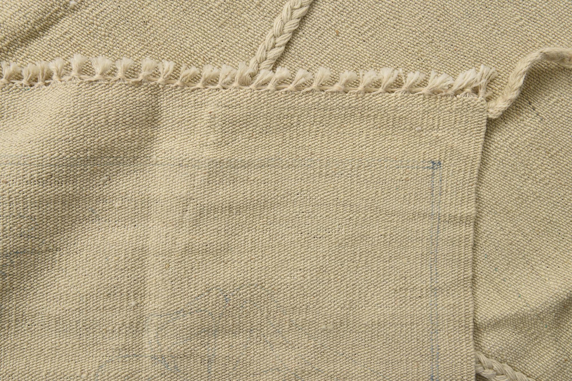 4' 8 x 6' 10 Hand Knotted Moroccan Wool Rug