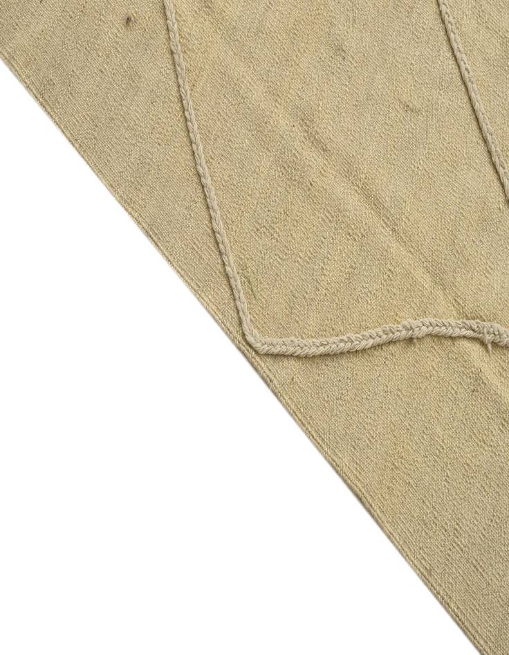 Detail image of 4' x 6'  Hand Knotted Moroccan Wool Rug