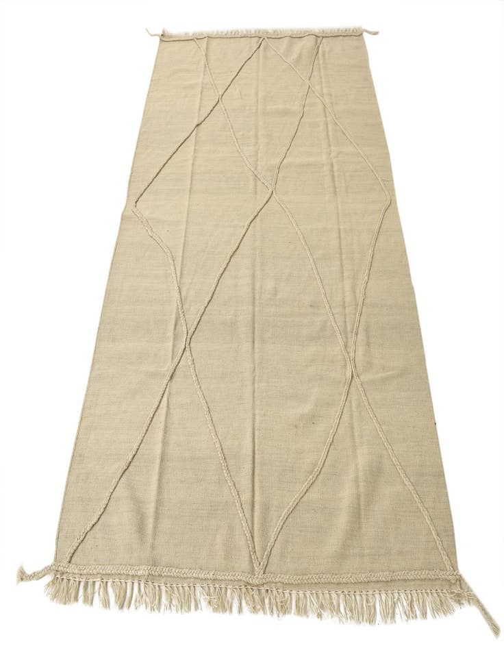 Detail image of 4' 10 x 6' 10  Hand Knotted Moroccan Wool Rug