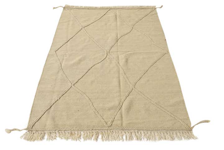 3' 6 x 5' 2 Hand Knotted Moroccan Wool Rug