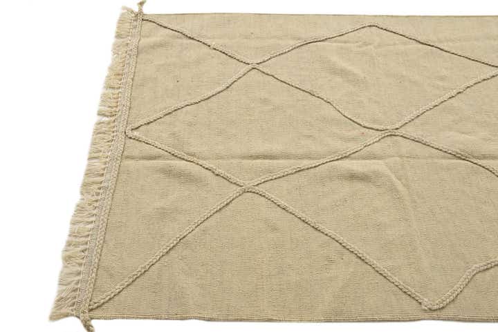 3' 6 x 5' 2 Hand Knotted Moroccan Wool Rug