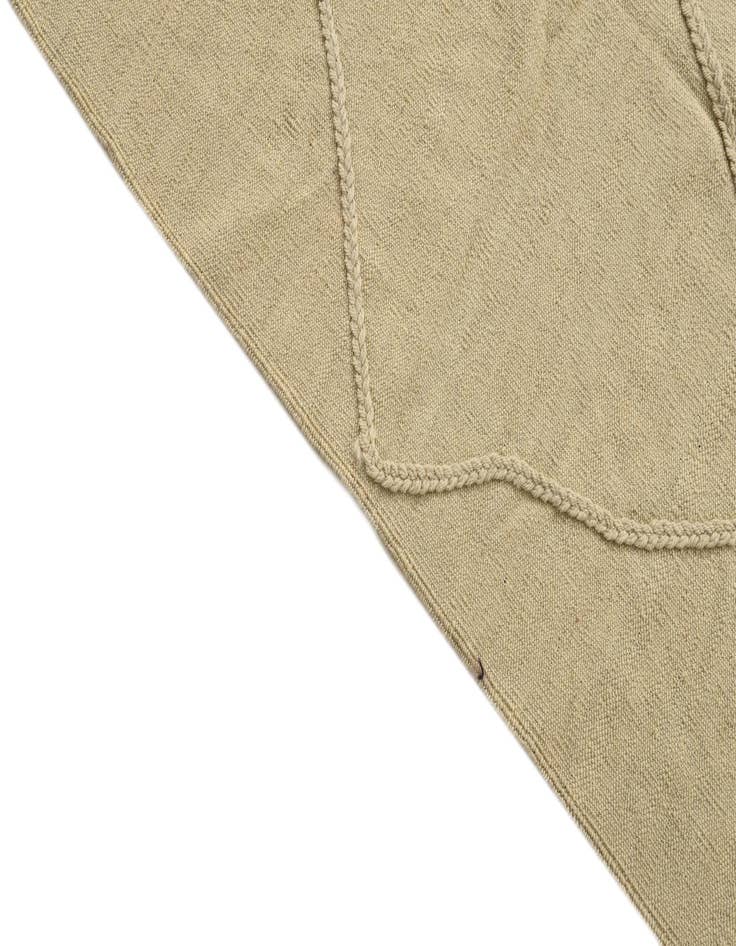 Detail image of 3' 6 x 5' 2  Hand Knotted Moroccan Wool Rug