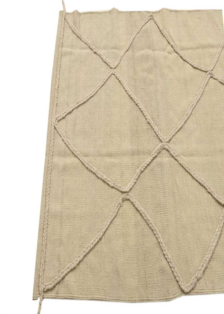 3' 4 x 4' 6 Hand Knotted Moroccan Wool Rug