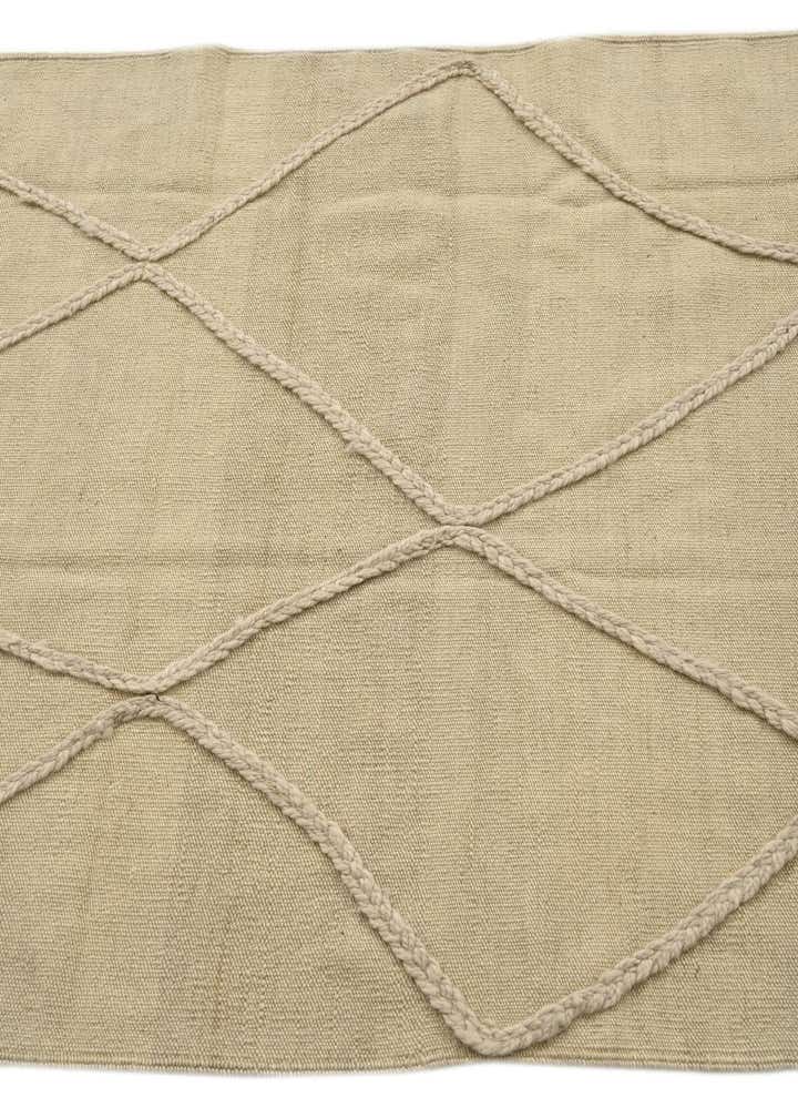 3' 4 x 4' 6 Hand Knotted Moroccan Wool Rug
