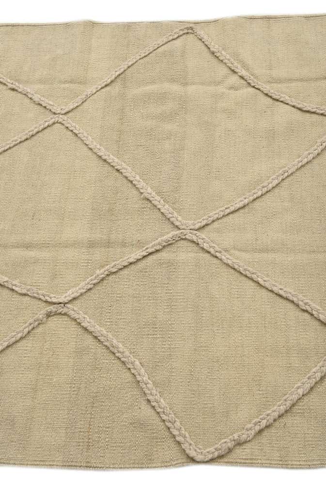 3' 4 x 4' 6 Hand Knotted Moroccan Wool Rug
