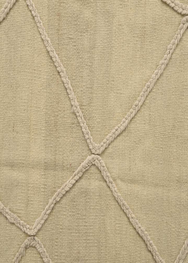 3' 4 x 4' 6 Hand Knotted Moroccan Wool Rug