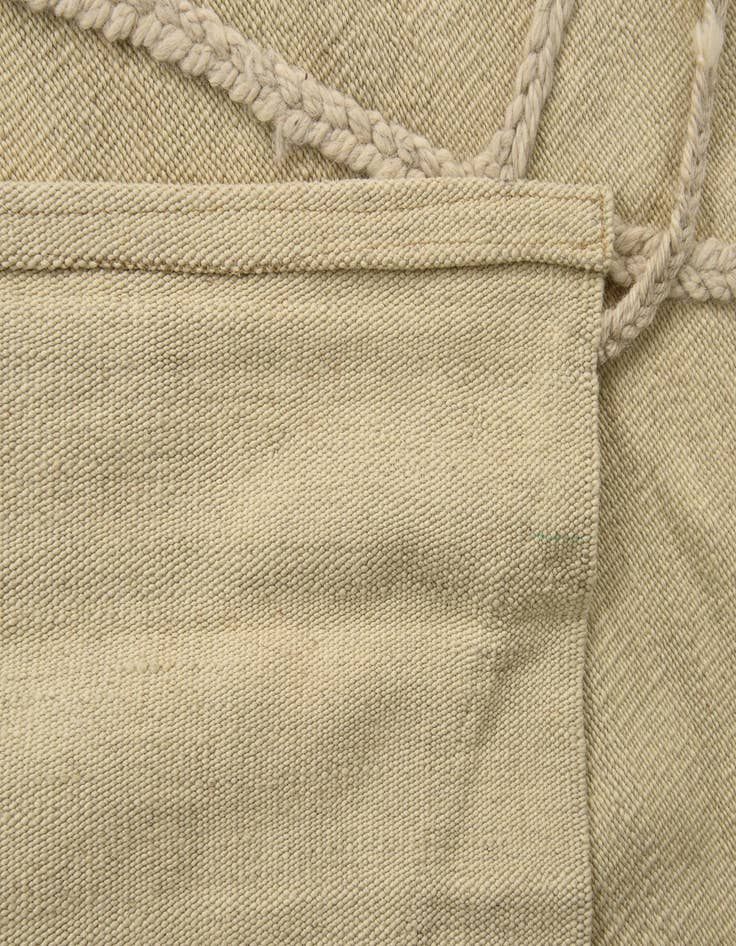 Detail image of 3' 4 x 4' 6  Hand Knotted Moroccan Wool Rug