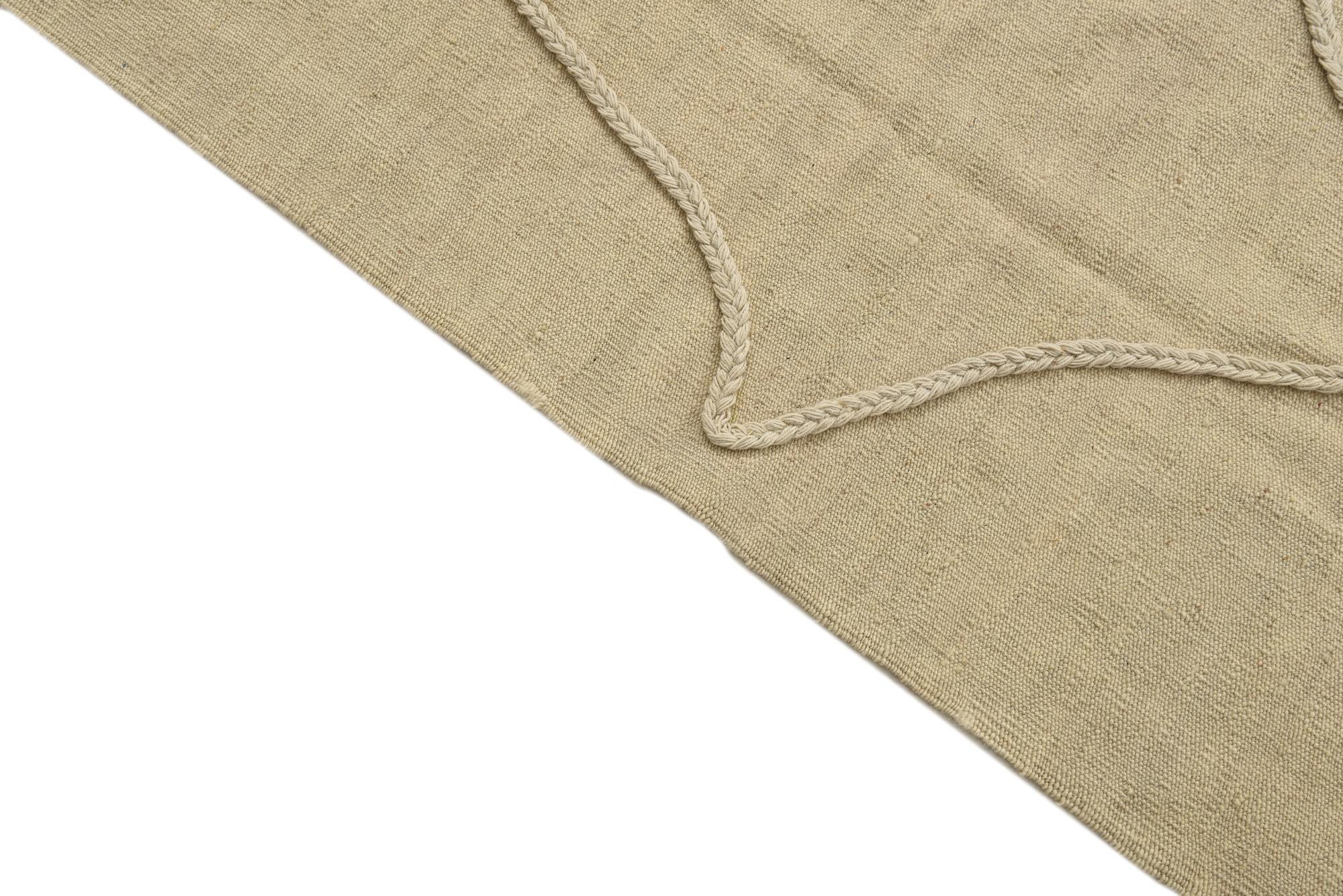 4' 2 x 6' Hand Knotted Moroccan Wool Rug
