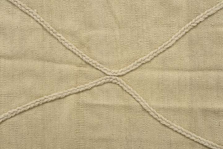 3' 4 x 4' 11 Hand Knotted Moroccan Wool Rug