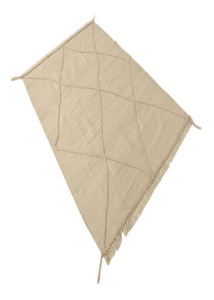 4' 1 x 6' 1 Hand Knotted Moroccan Wool Rug