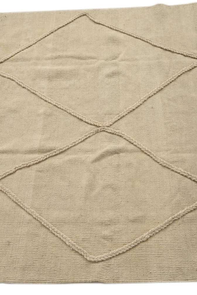 4' 1 x 6' 1 Hand Knotted Moroccan Wool Rug