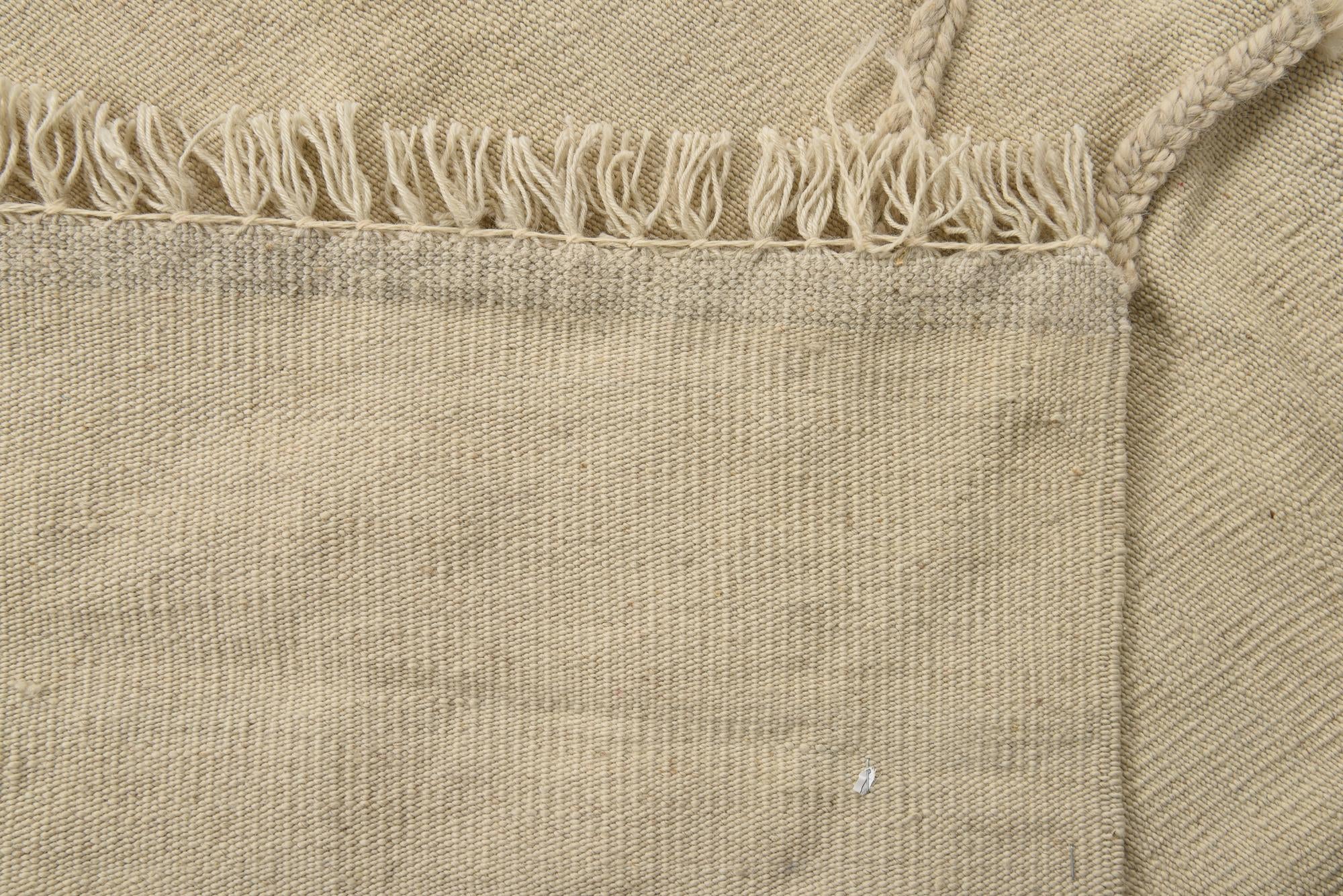 4' 1 x 6' 1 Hand Knotted Moroccan Wool Rug