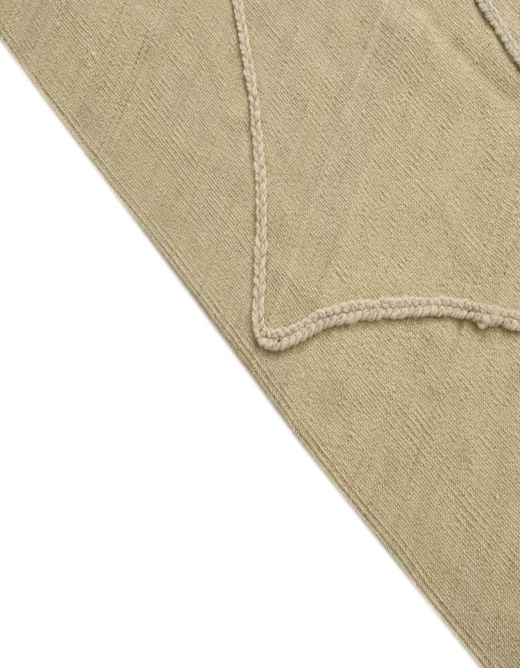 Detail image of 3' 5 x 4' 10  Hand Knotted Moroccan Wool Rug