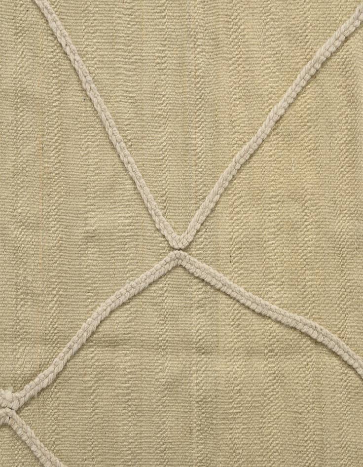 Detail image of 3' 5 x 4' 10  Hand Knotted Moroccan Wool Rug