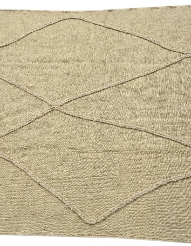 Detail image of 3' 5 x 5' 1 Hand Knotted Moroccan Wool Rug