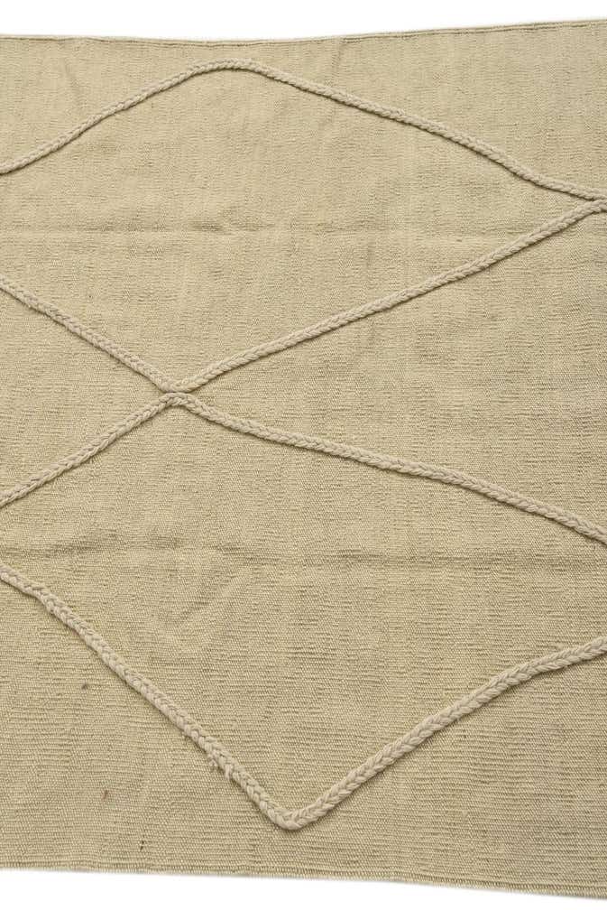 3' 5 x 5' 1 Hand Knotted Moroccan Wool Rug