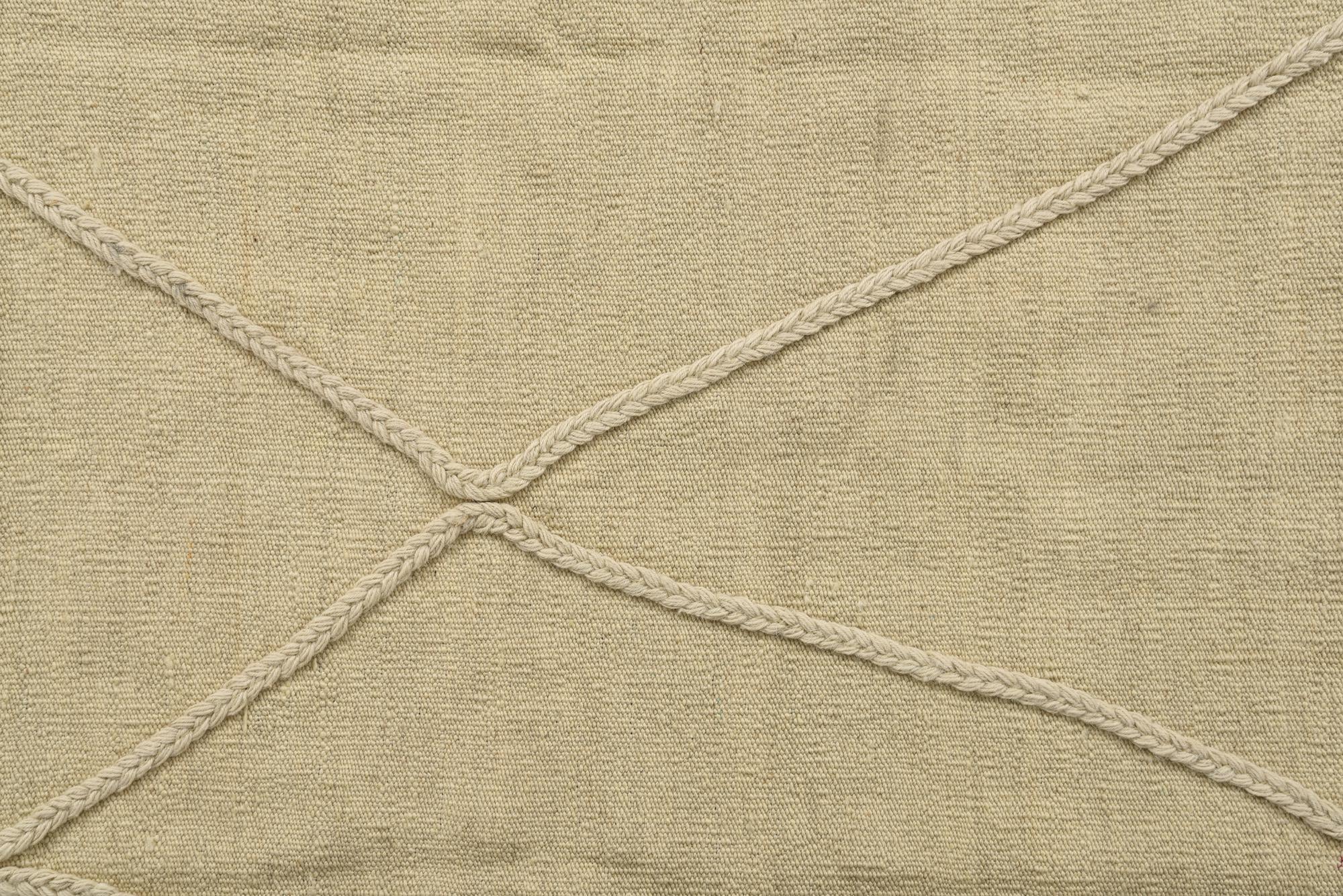 3' 5 x 5' 1 Hand Knotted Moroccan Wool Rug