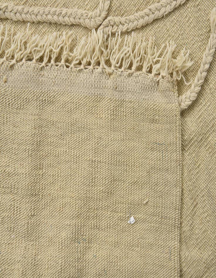 Detail image of 3' 5 x 5' 1  Hand Knotted Moroccan Wool Rug