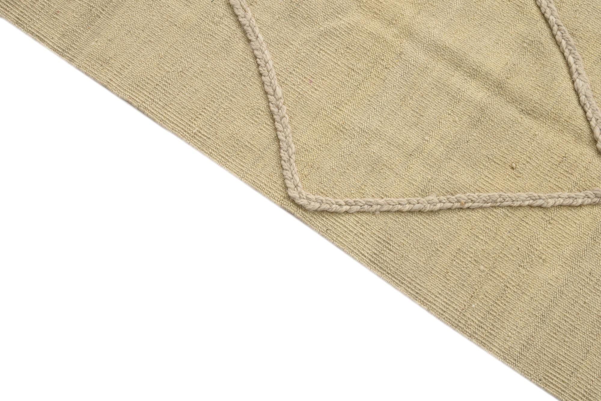 3' 4 x 5' Hand Knotted Moroccan Wool Rug