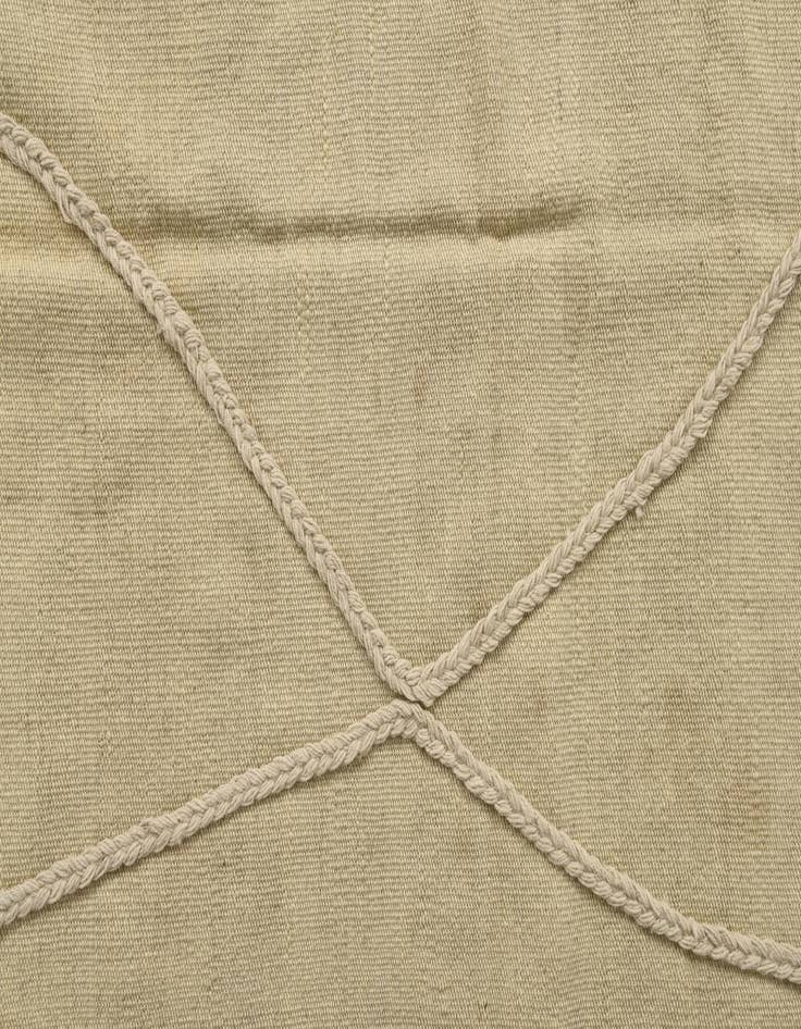 Detail image of 3' 4 x 4' 11  Hand Knotted Moroccan Wool Rug