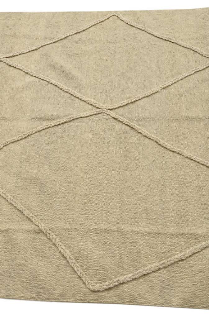 4' 1 x 5' 11 Hand Knotted Moroccan Wool Rug