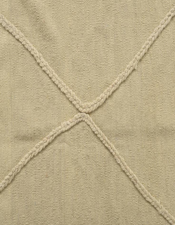 Detail image of 4' 1 x 5' 11  Hand Knotted Moroccan Wool Rug