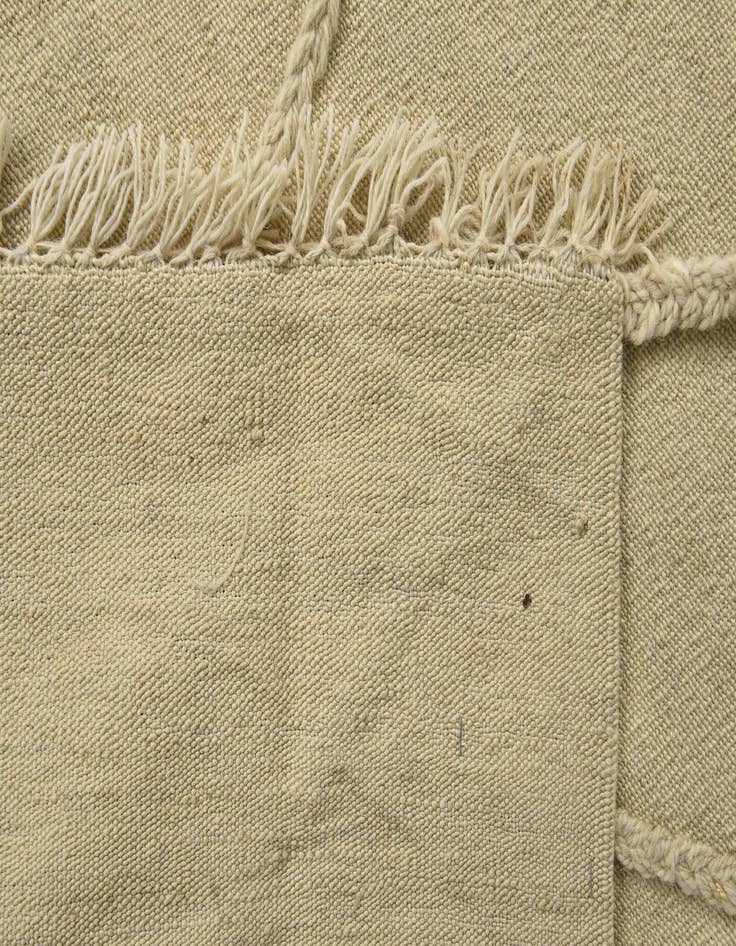 Detail image of 4' 1 x 5' 11  Hand Knotted Moroccan Wool Rug