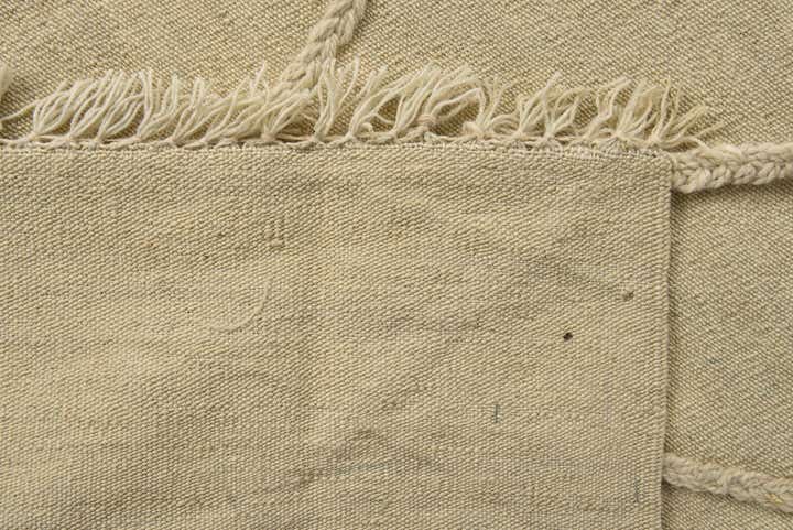 4' 1 x 5' 11 Hand Knotted Moroccan Wool Rug