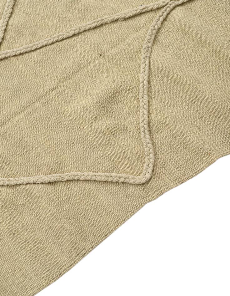 Detail image of 3' 5 x 5'  Hand Knotted Moroccan Wool Rug