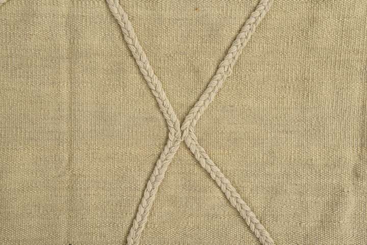 3' 5 x 5' Hand Knotted Moroccan Wool Rug