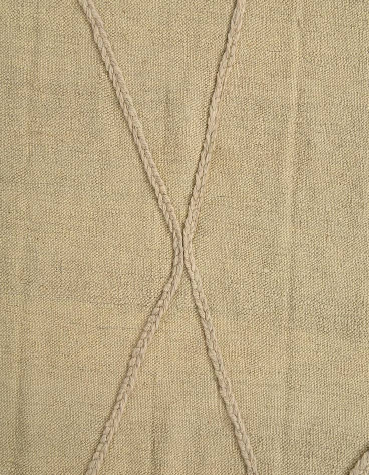 Detail image of 3' 5 x 4' 9  Hand Knotted Moroccan Wool Rug